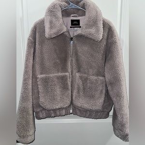 Urban Outfitters Fuzzy Coat